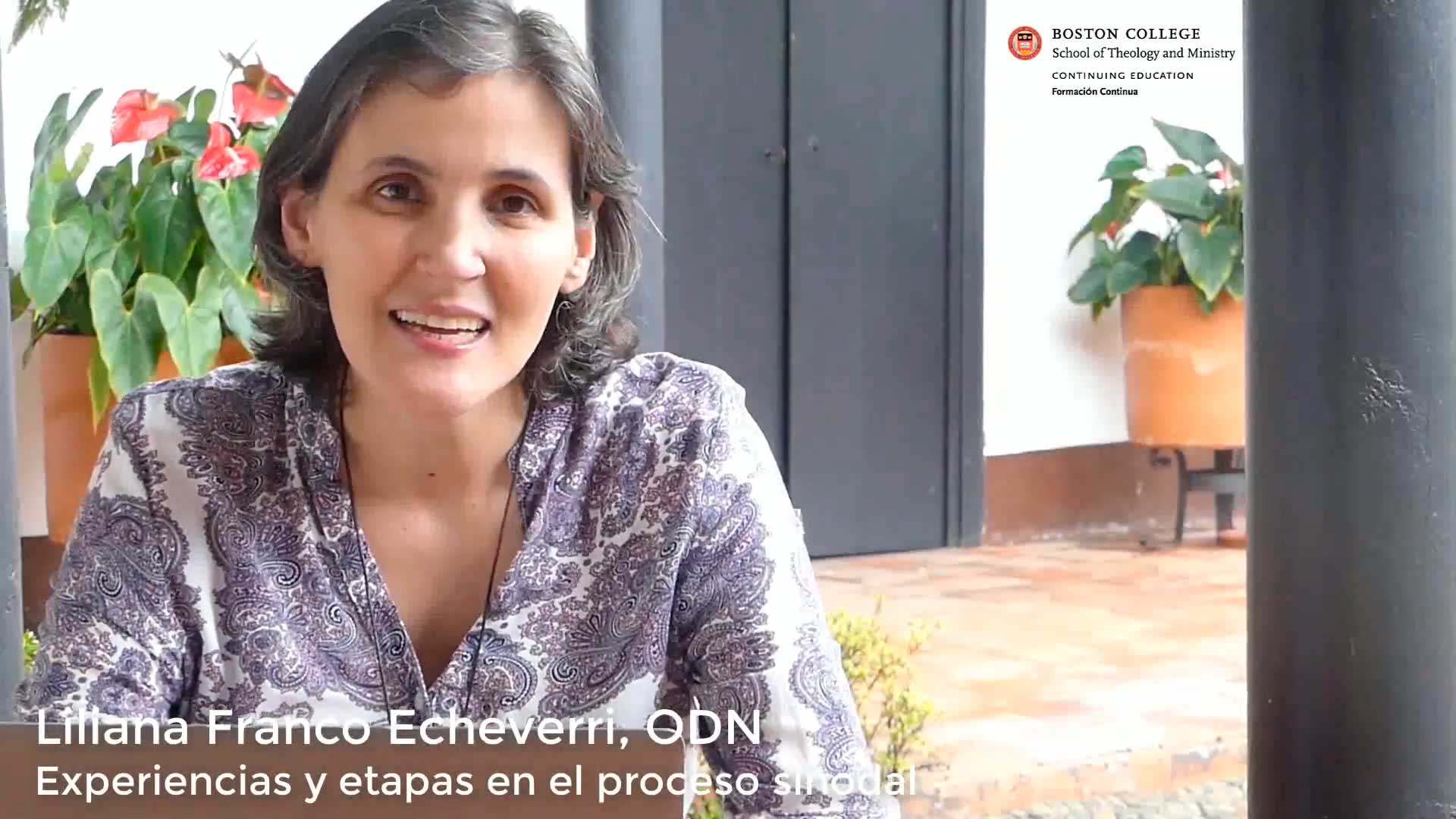 Liliana Franco ODN Experiencia proceso sinodal