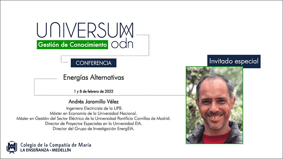 Energías Alternativas. Andrés Jaramillo